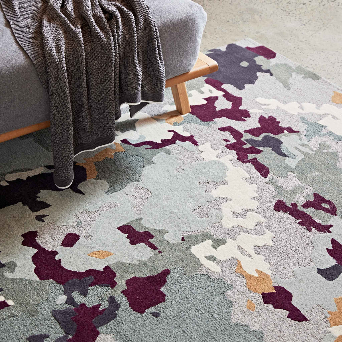 ORA Faded | Eucalypt - Tappeti Fine Handcrafted Rugs + Carpets