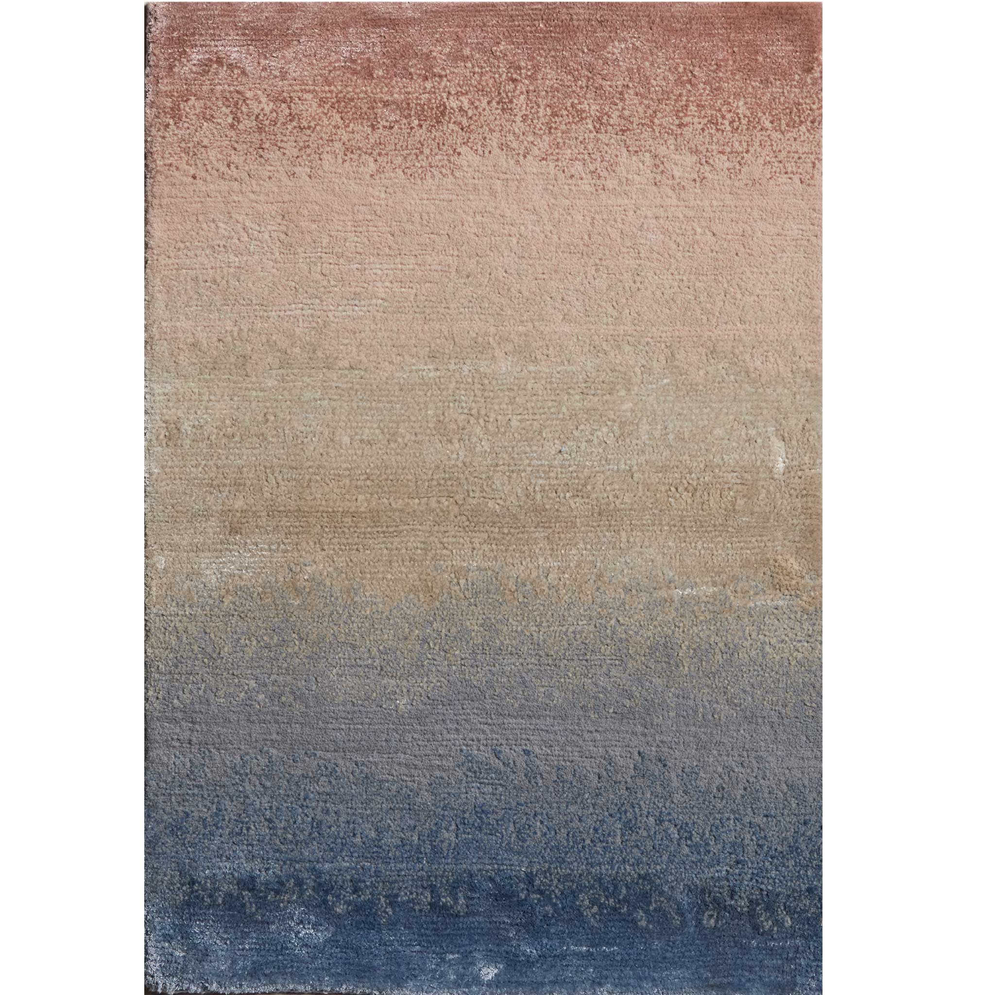 Dark Gradient Rug Gradient | Denim To Dusk - Tappeti Fine Handcrafted Rugs + Carpets