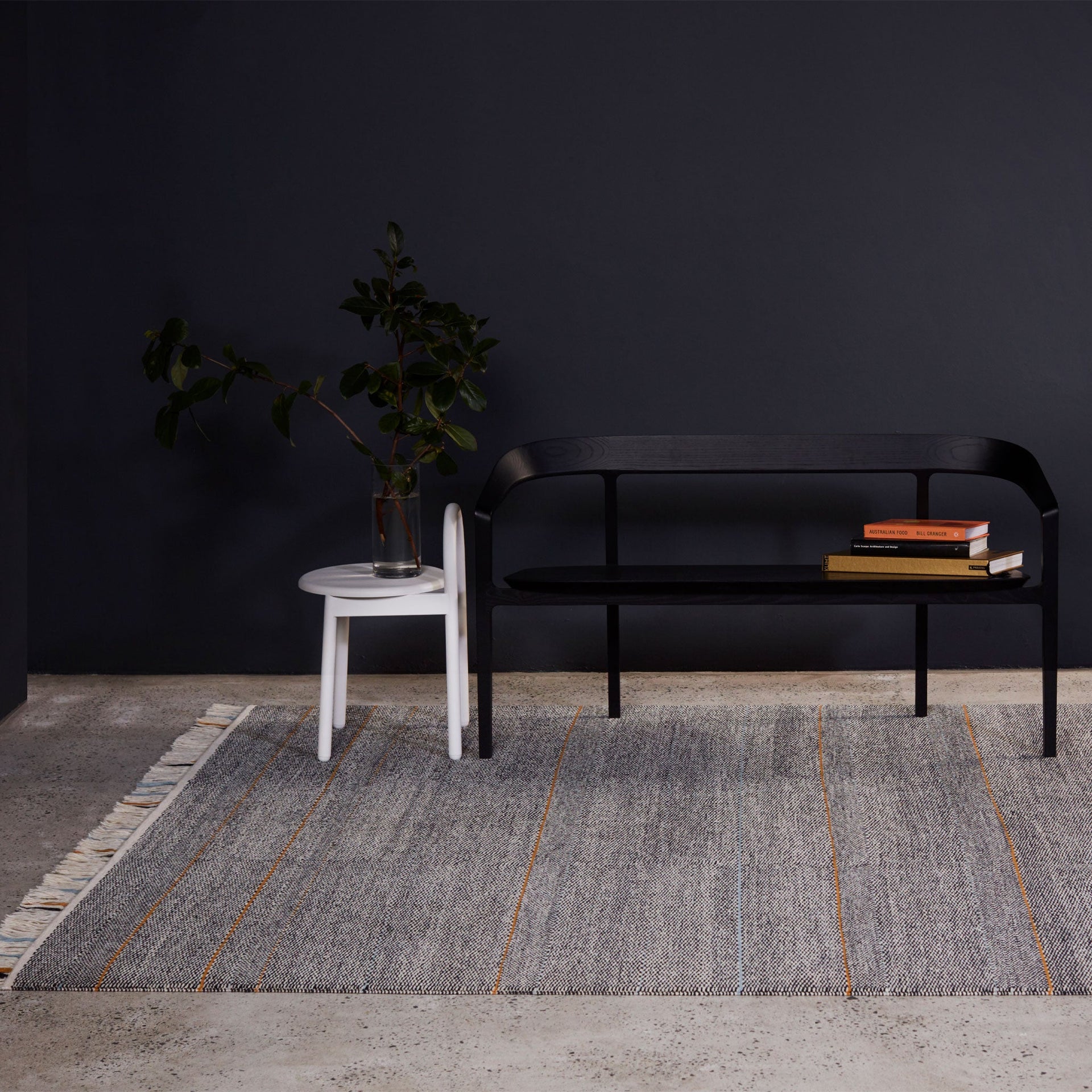 Griglia 01. Nero – Tappeti Rugs SG